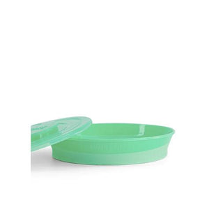 PLATO CON TAPA VERDE  +6M - TWISTSHAKE