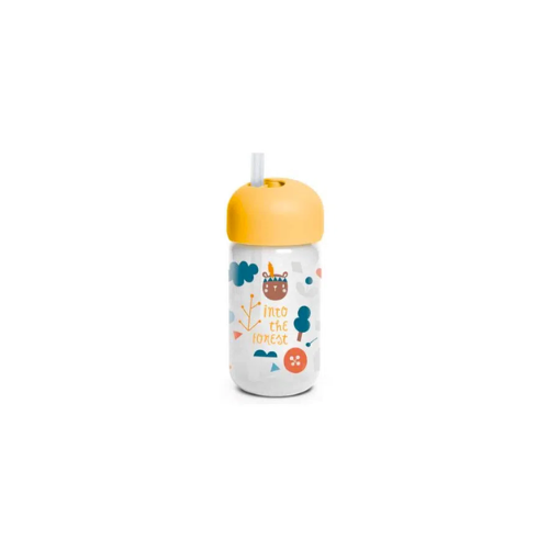 BOTELLA PAJITA AMARILLO + 18 MESES - SUAVINEX