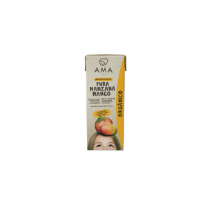 JUGO DE MANZANA MANGO ORGÁNICO 200 ML - AMA