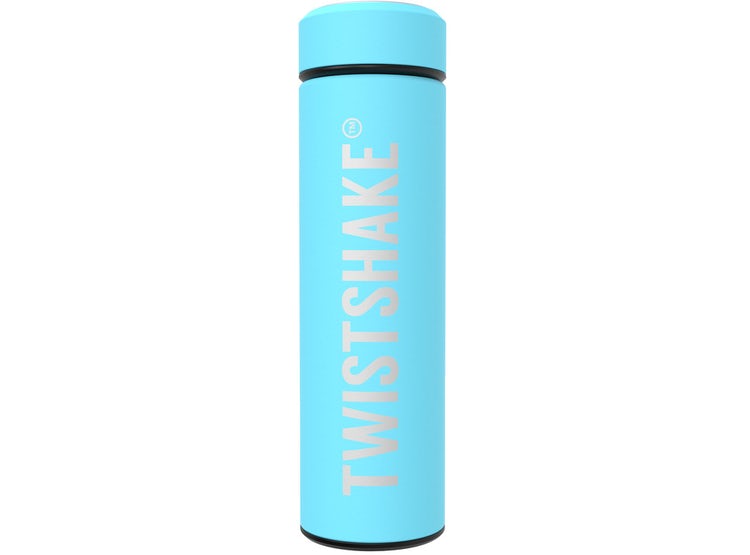 TERMO PARA AGUA  HOT & COLD AZUL PASTEL 420ML - TWISTSHAKE 