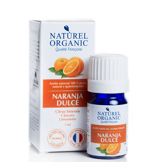 ACEITE ESENCIAL DE NARANJA DULCE 5ml - NATUREL ORGANIC