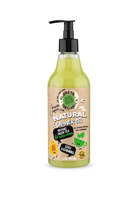 GEL DE DUCHA  GREEN TE VITAMINAS SUPER GOOD 500 ML - ORGANIC SHOP