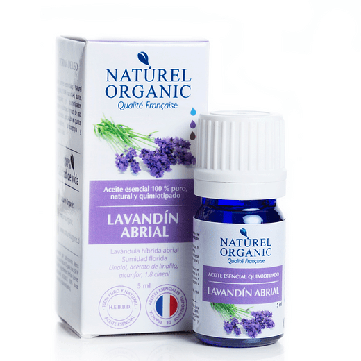 ACEITE ESENCIAL LAVANDÍN ABRIAL 5ml - NATUREL ORGANIC