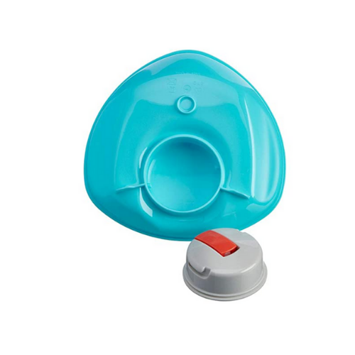 PLATO CON BASE DE SUCCIÓN AZUL - VITAL BABY