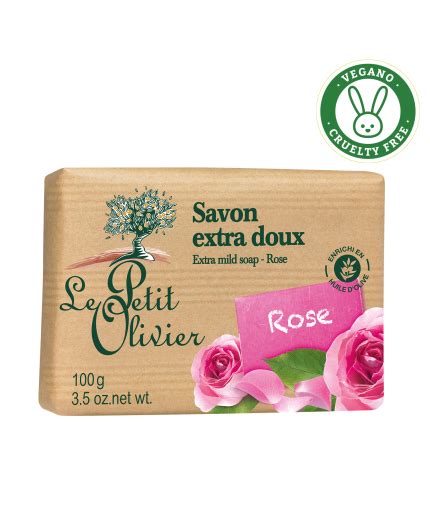 JABÓN EXTRA SUAVE ROSA 100grs - LE PETIT OLIVIER