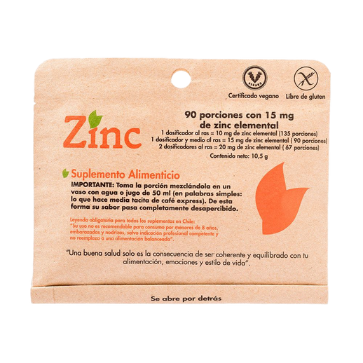 ZINC - DULZURA NATURAL